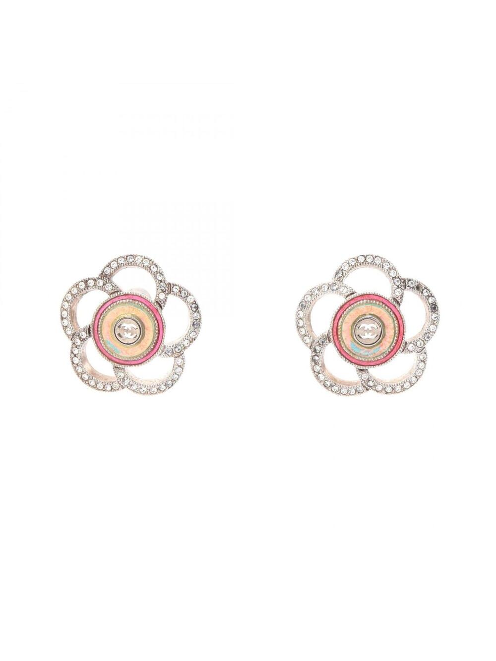 Chanel Cc Logo Earrings Metal Gold-Tone #347017C96B